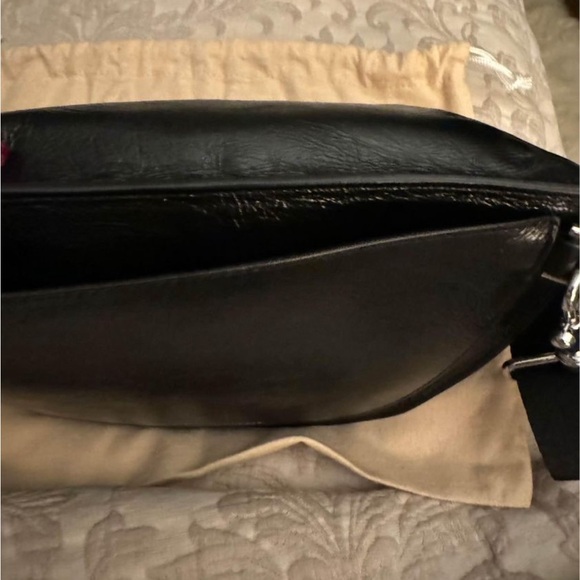 Darren Belt Bag with Celestial Studs. Black Leather. SOLD OUT - Picture 5 of 8